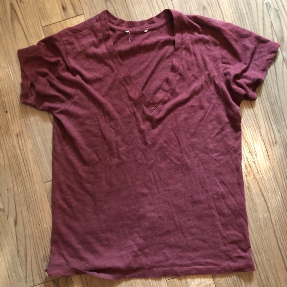 Maroon Casual Tee - Picture 2 of 2